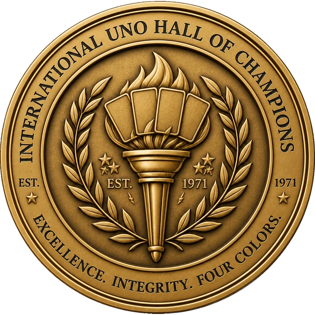 The gold IUHC championship medal